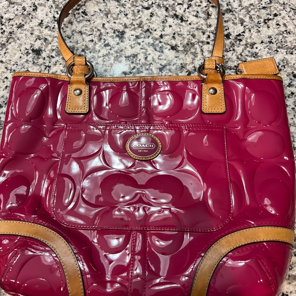 Coach pink purse